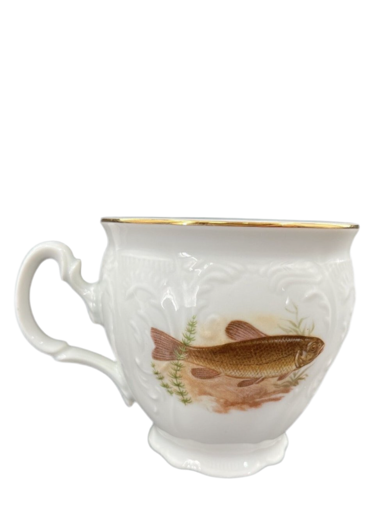 Fish Cup and Saucer