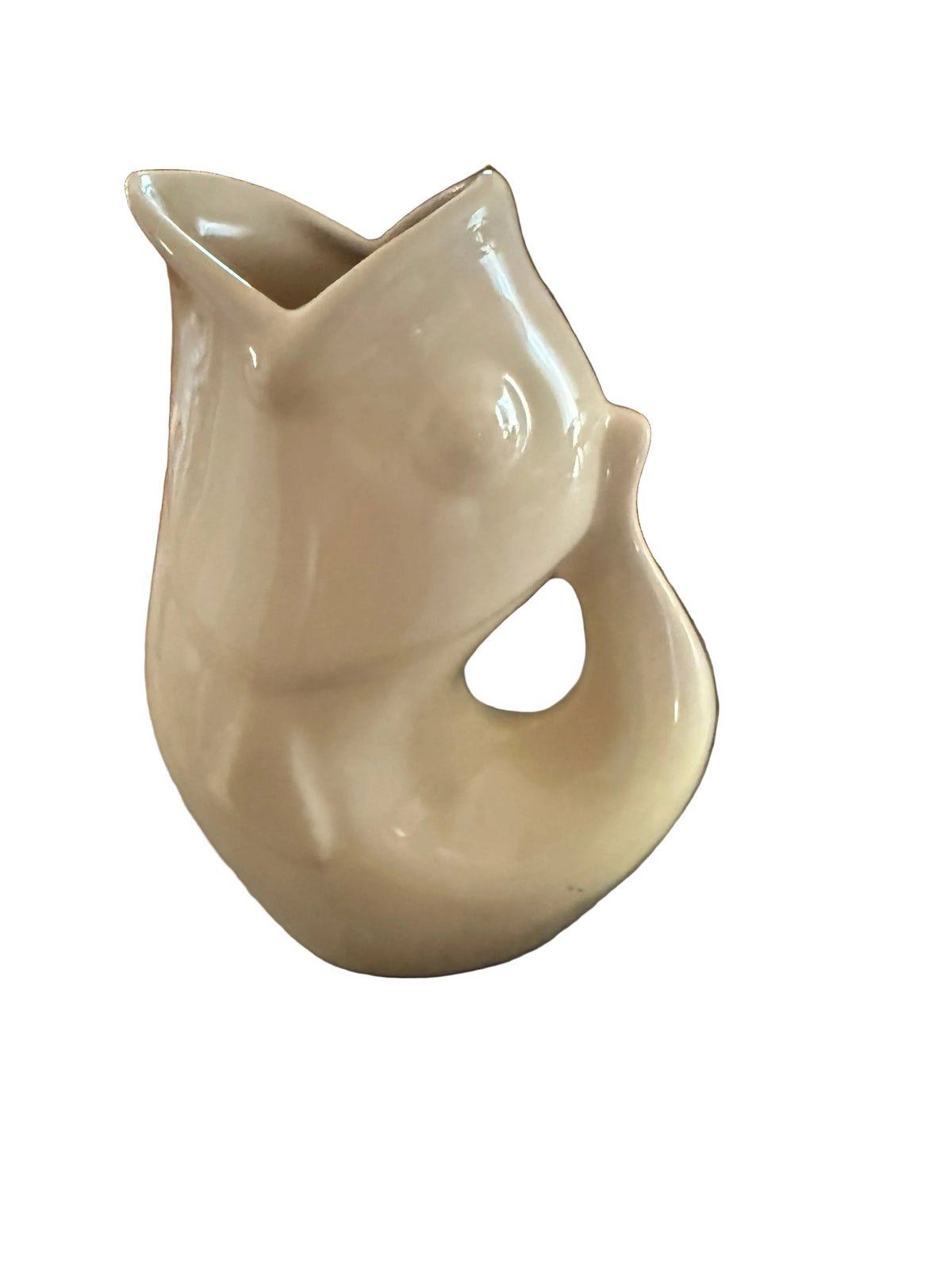 Tan Mini Gurgle Pot