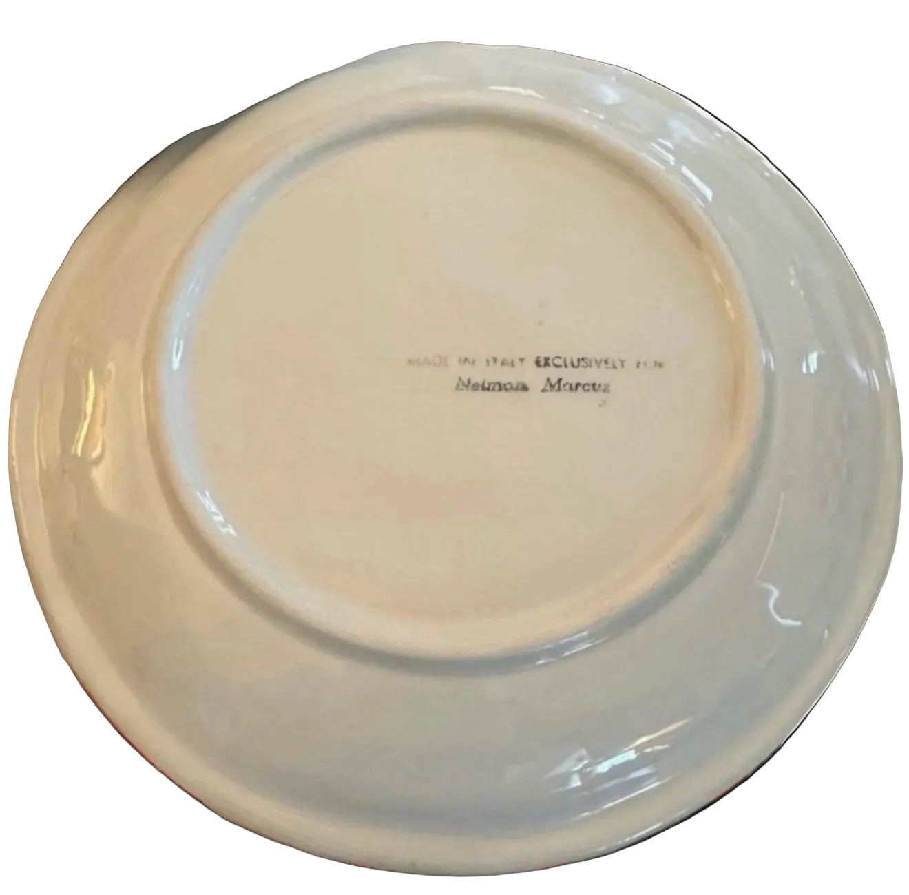 Majolica Asparagus Salad Plate