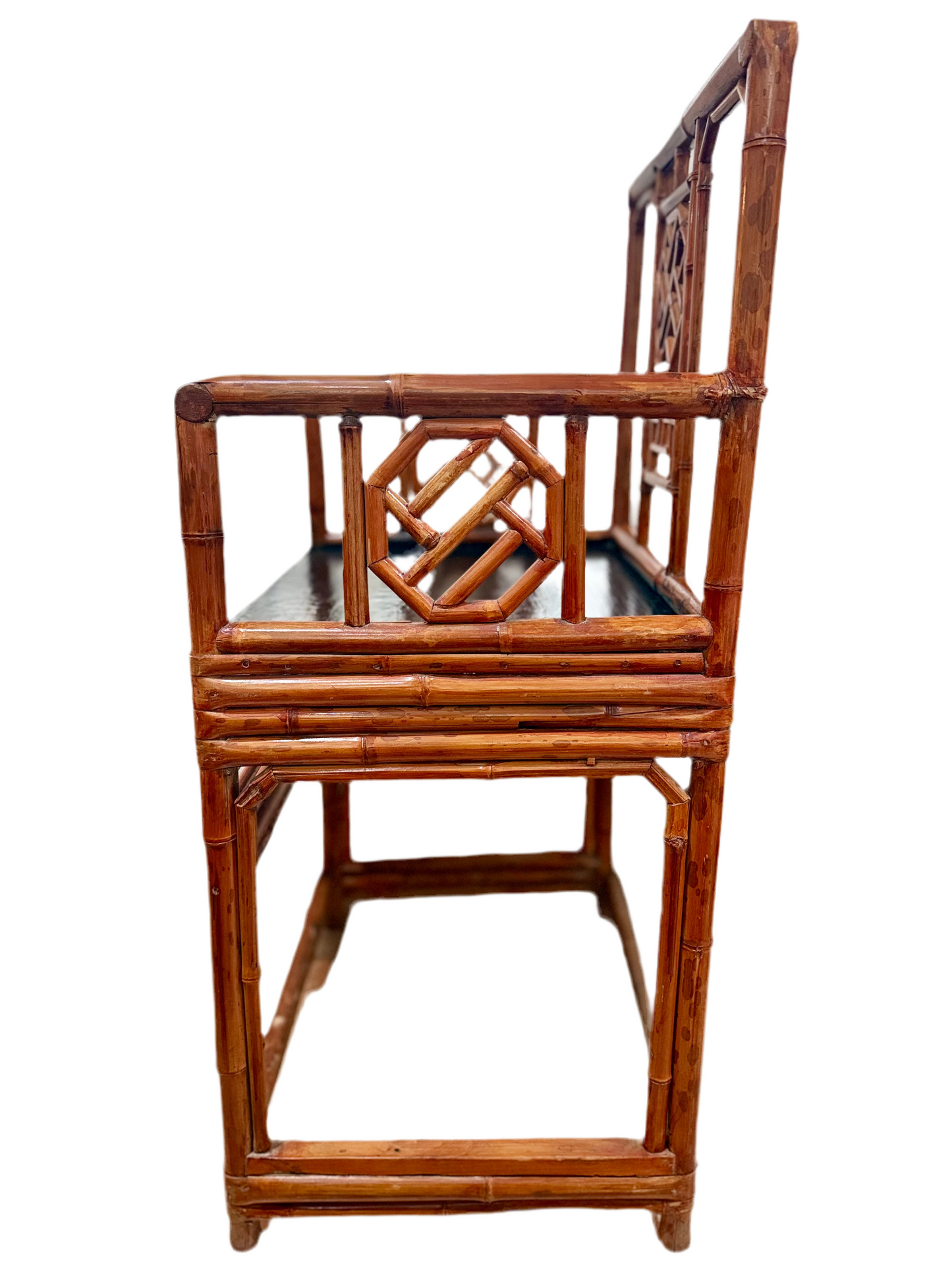 Bamboo Chinoiserie Style Arm Chair