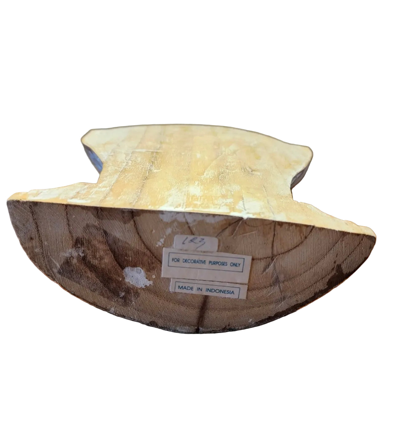 Wooden Shell Bookends