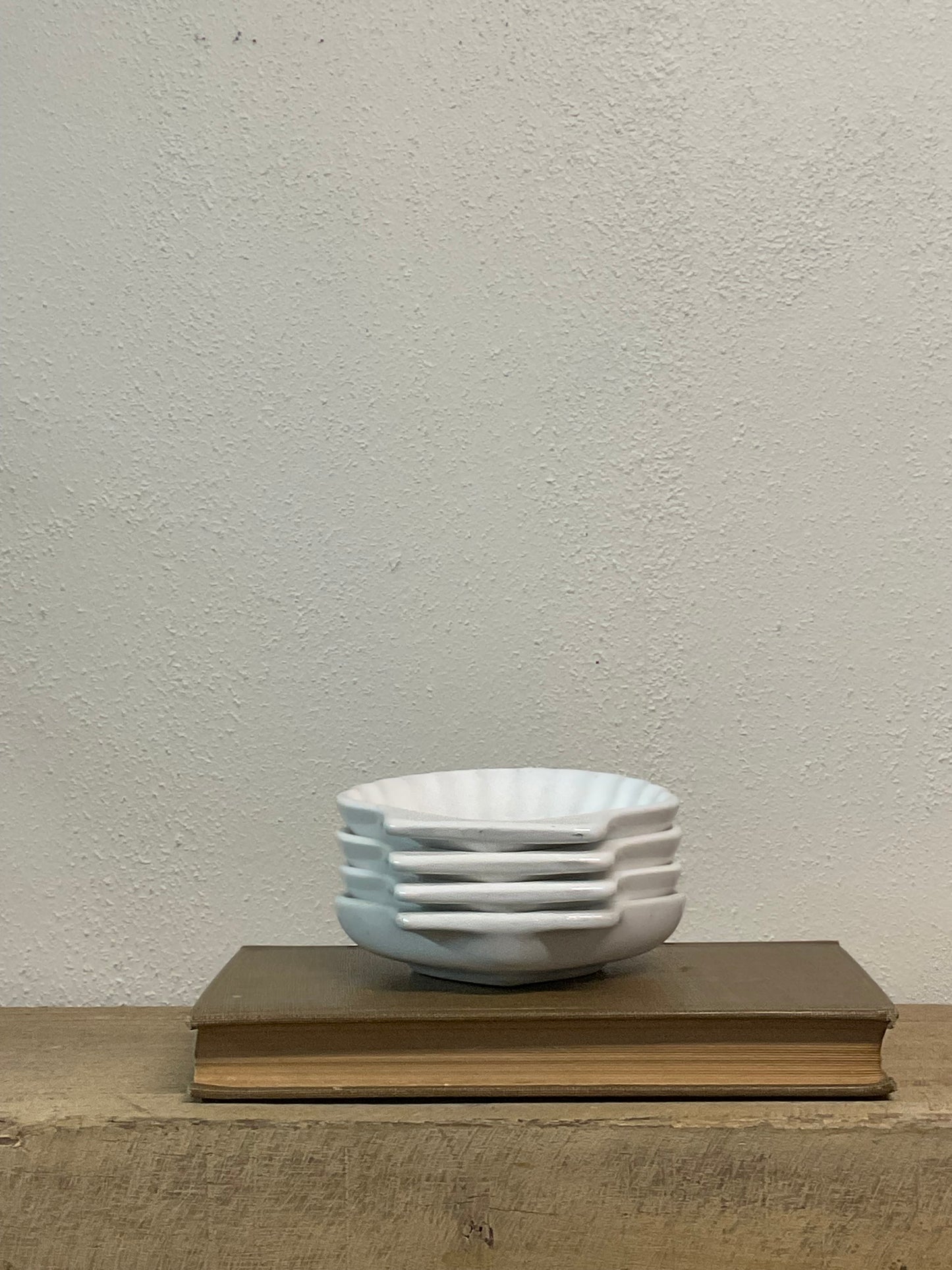White Clam Shell Dish