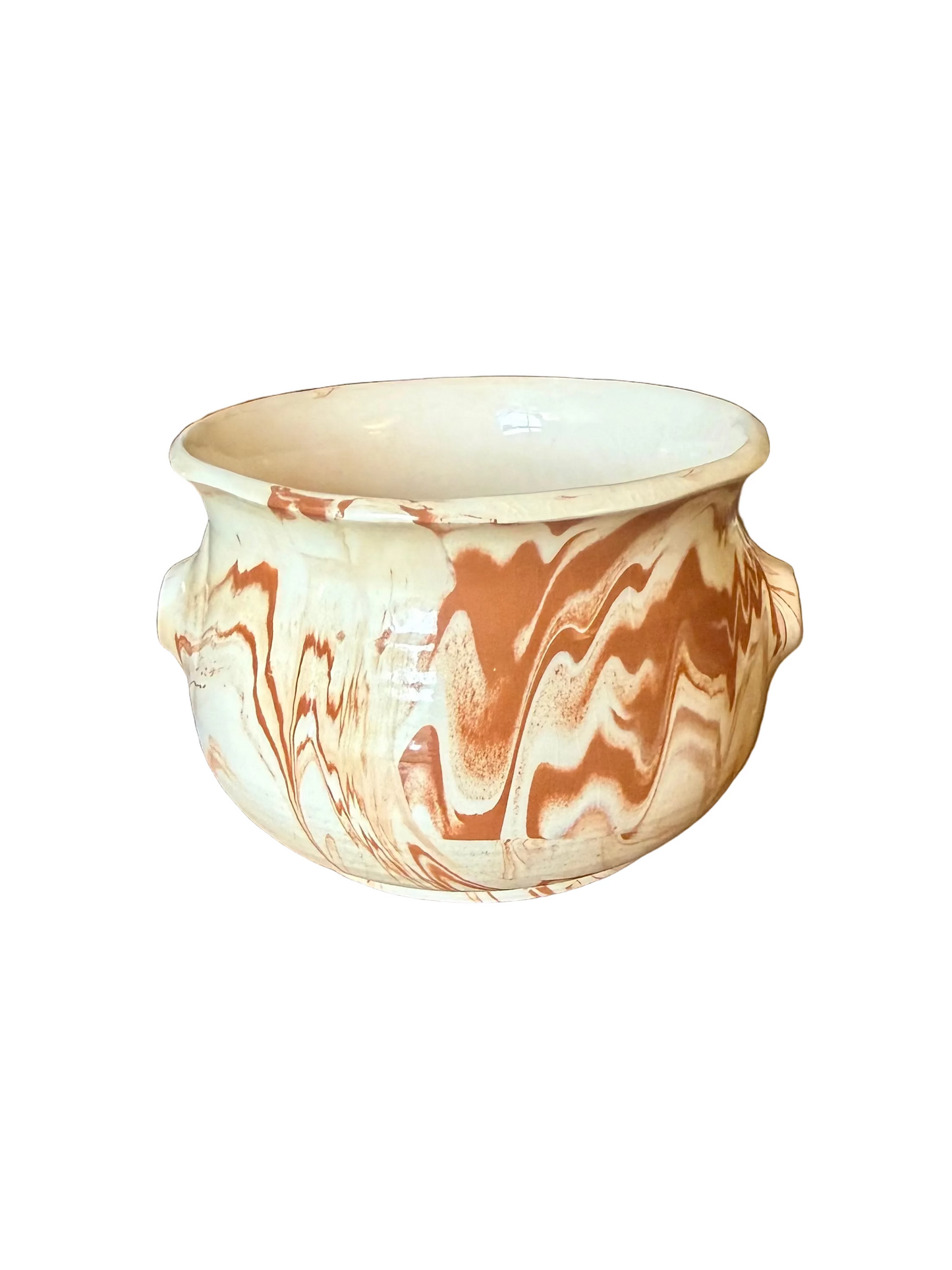 Terracotta Marbled Bowl