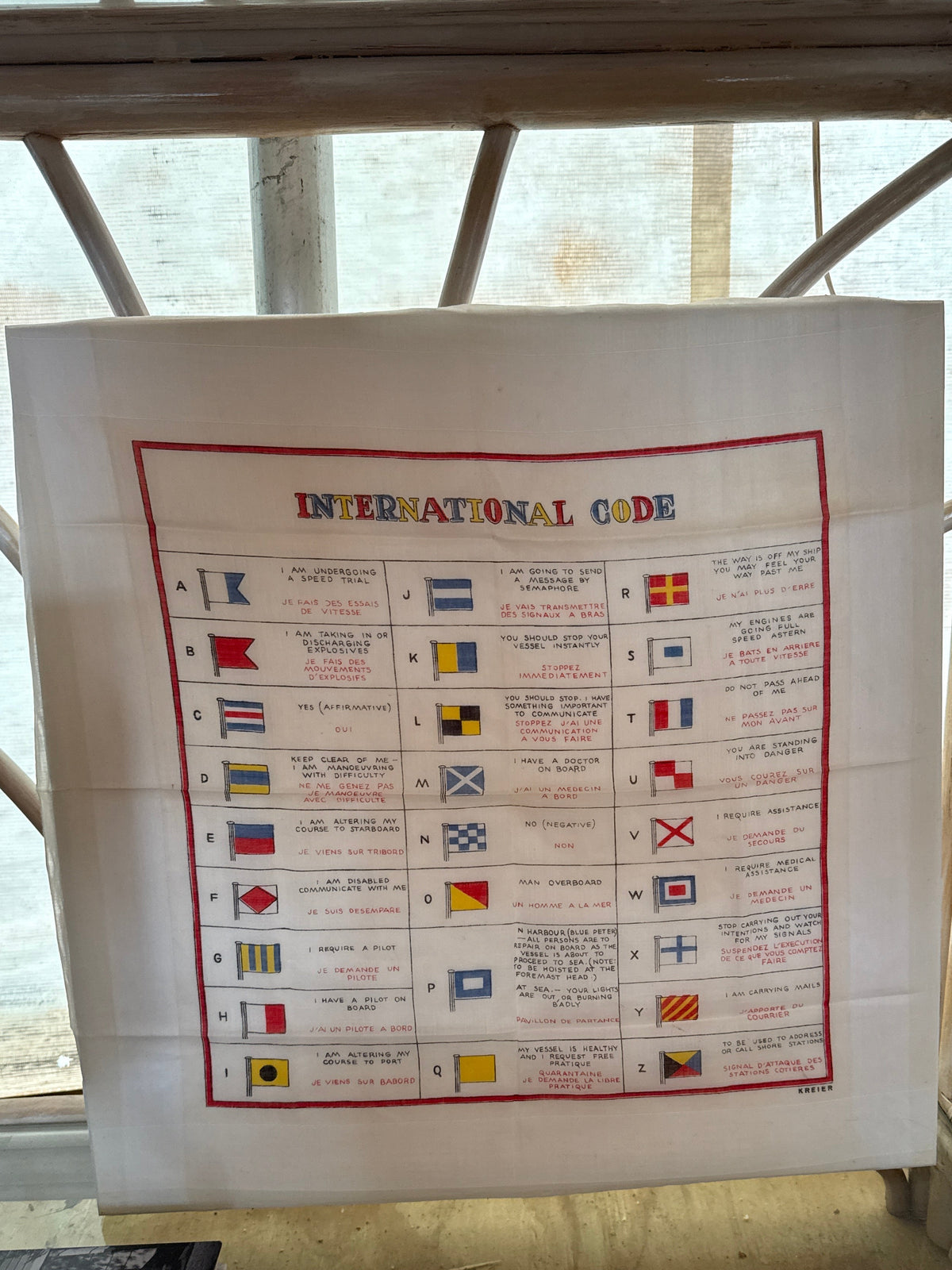 Signal Flag Scarf