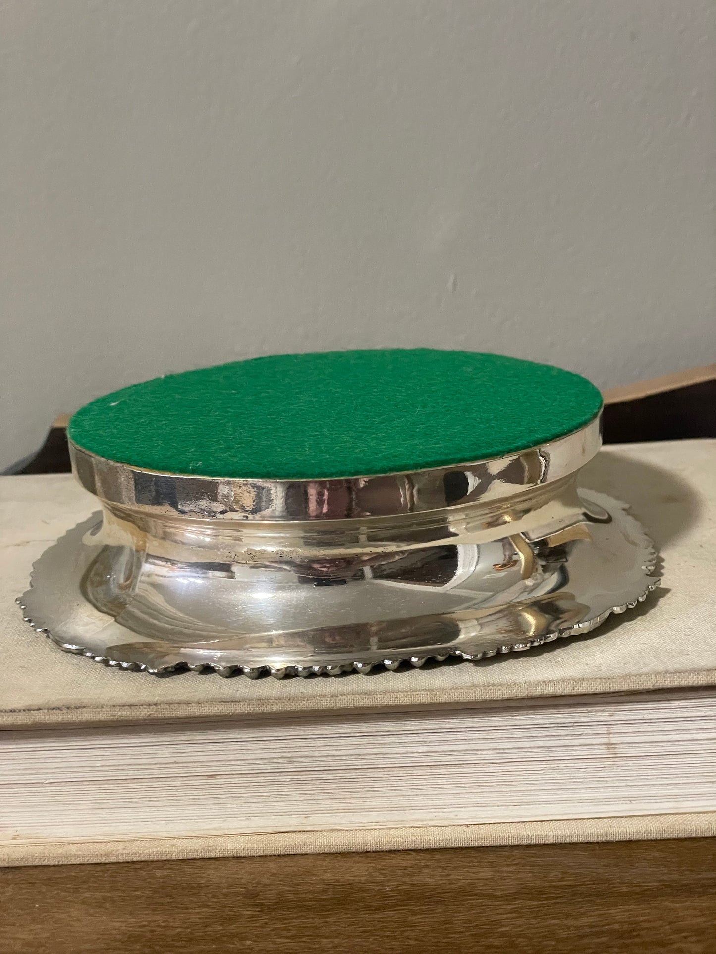 Silver Wine Coaster