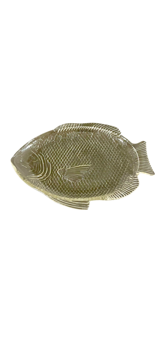 Glasbake Fish Plate