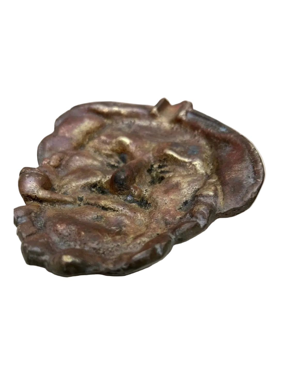 Brass Old Salt Face Tray