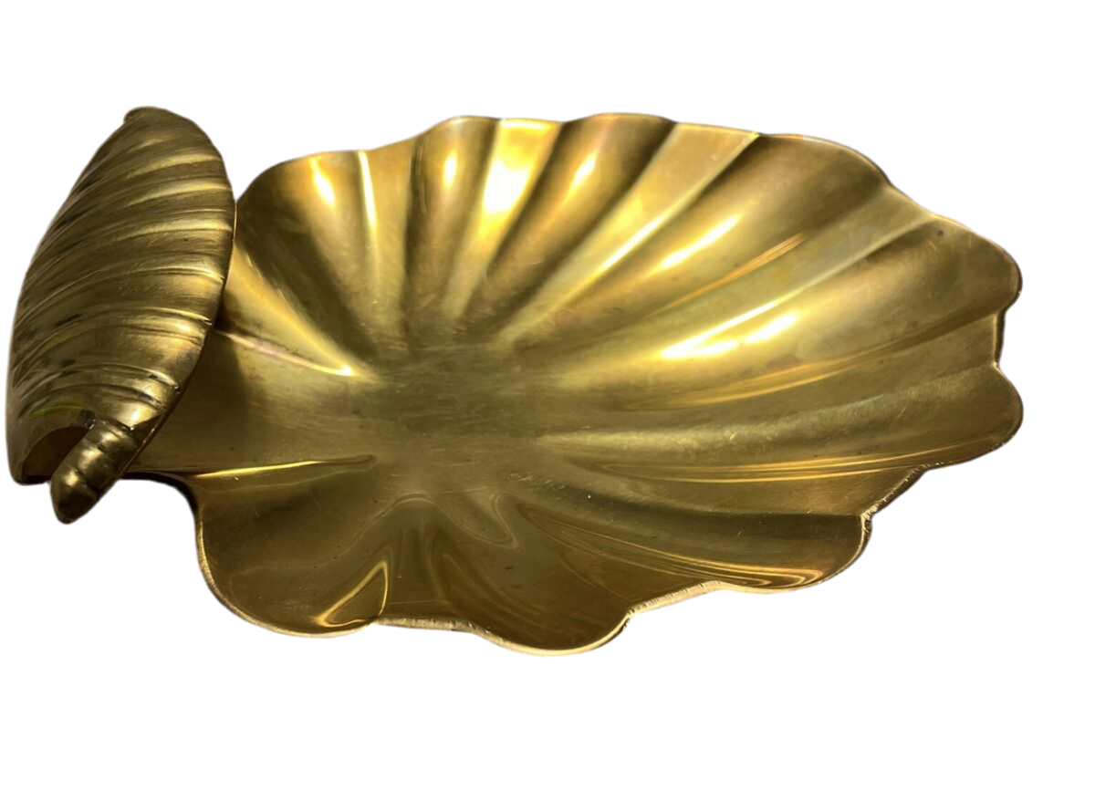 Brass Clam Dish