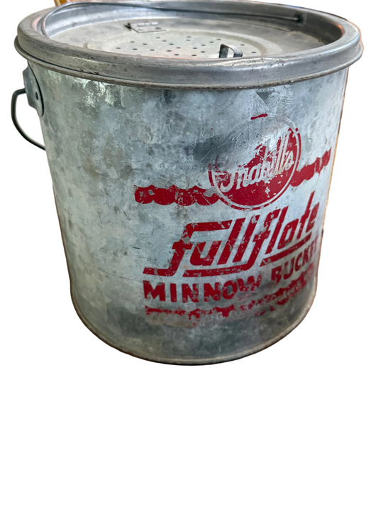 Full Float Metal Minnow Bucket