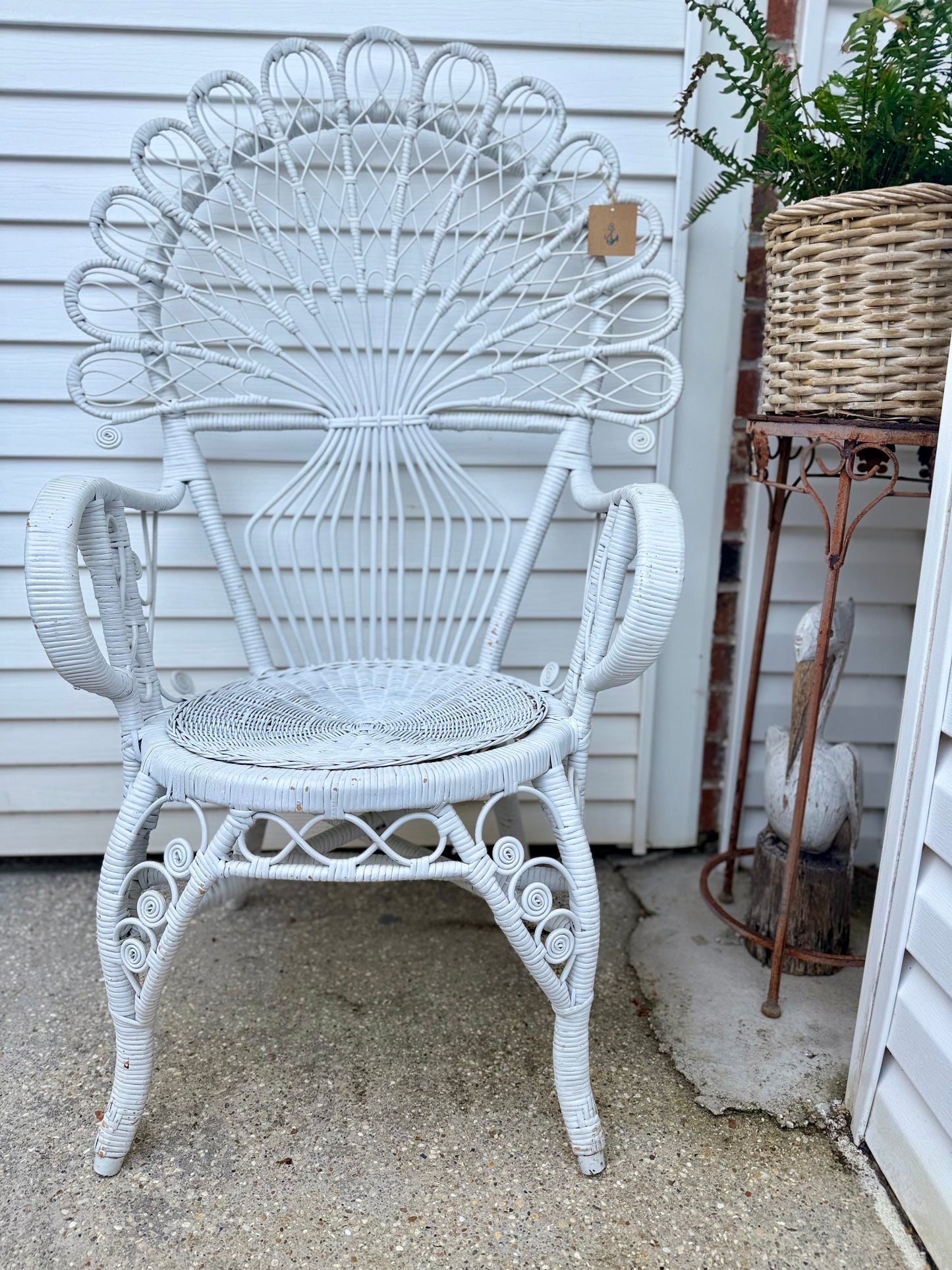 Fiddlehead Peacock Chair