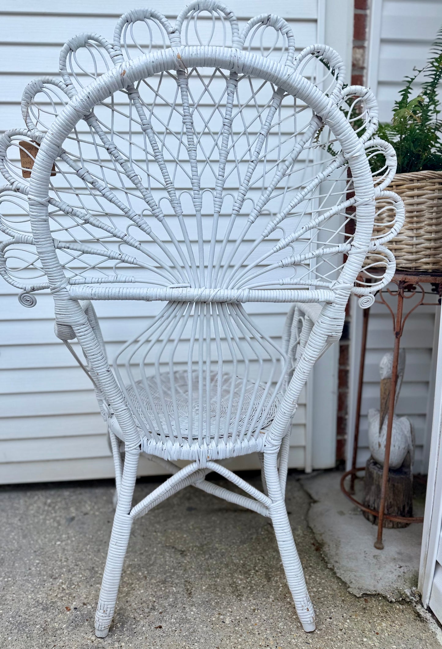 Fiddlehead Peacock Chair