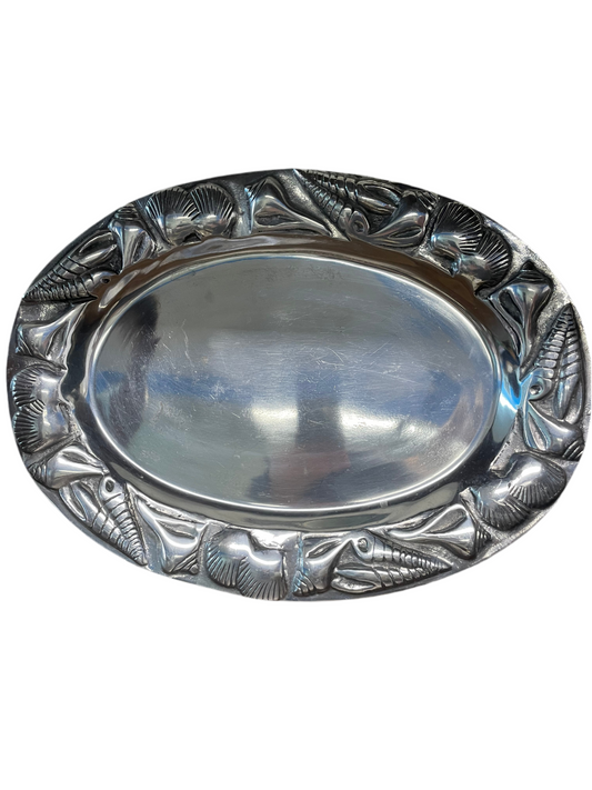 Wilton Pewter Oval Shell Tray