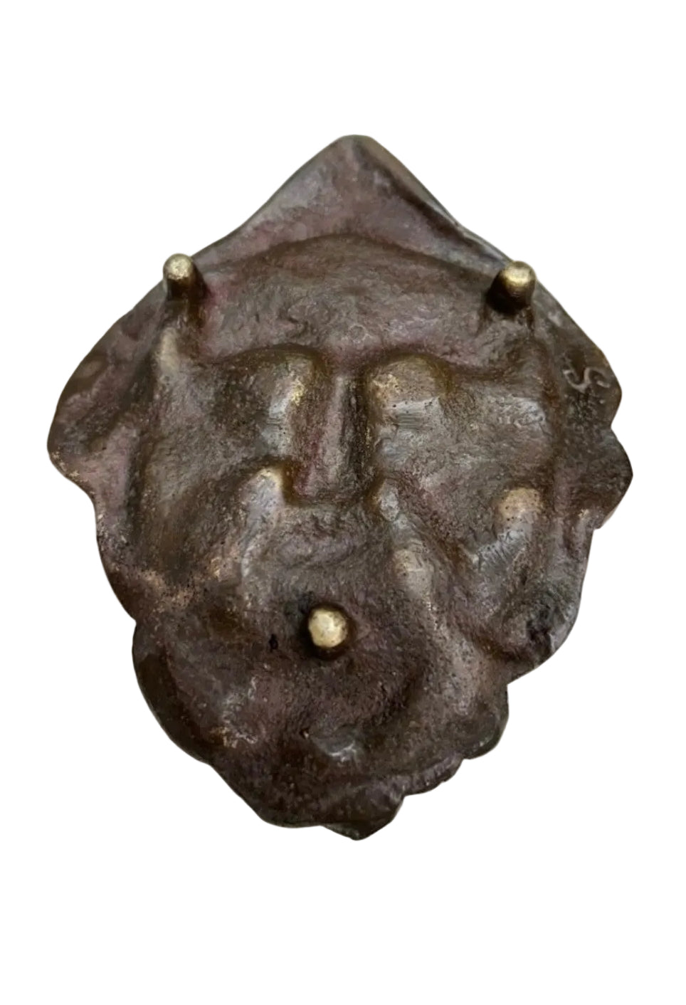 Brass Old Salt Face Tray