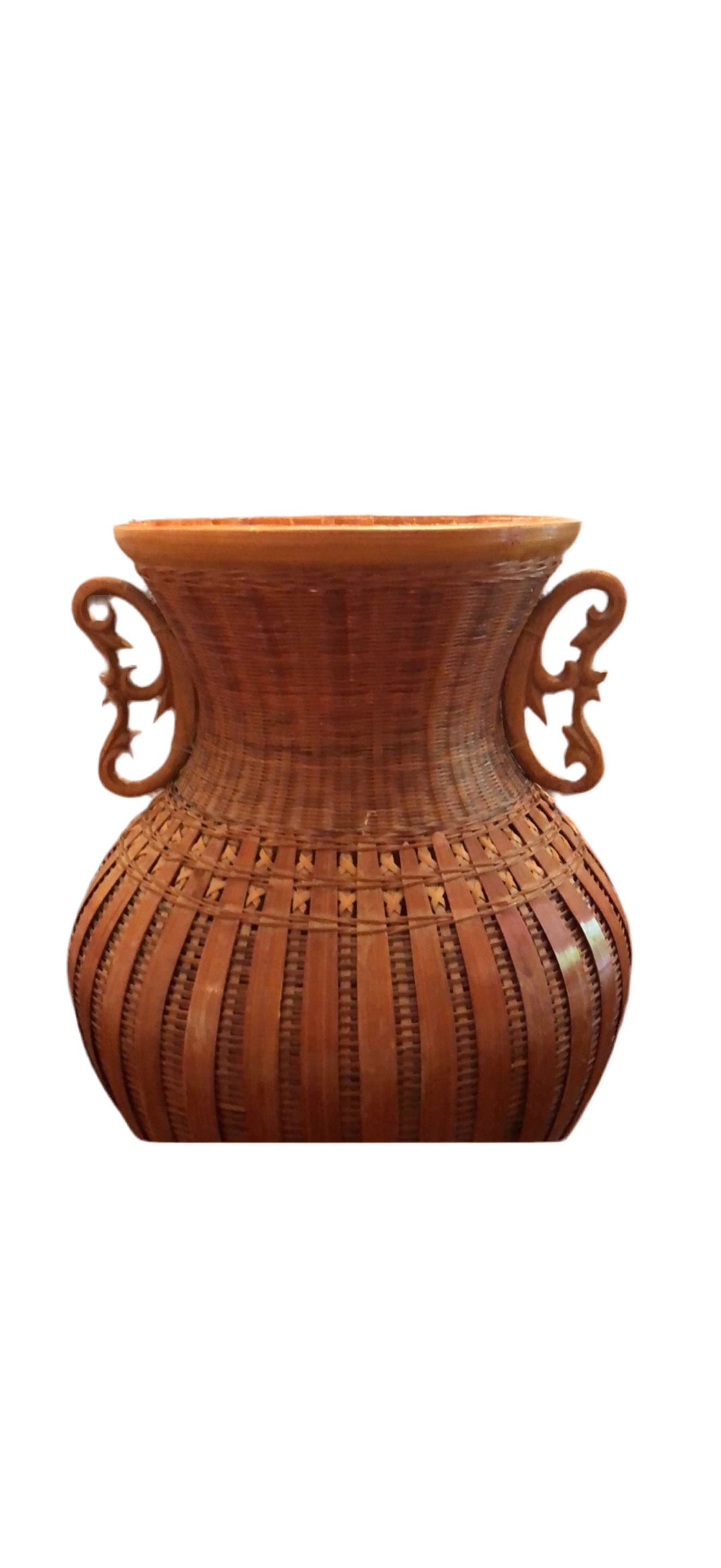 Rattan Vase