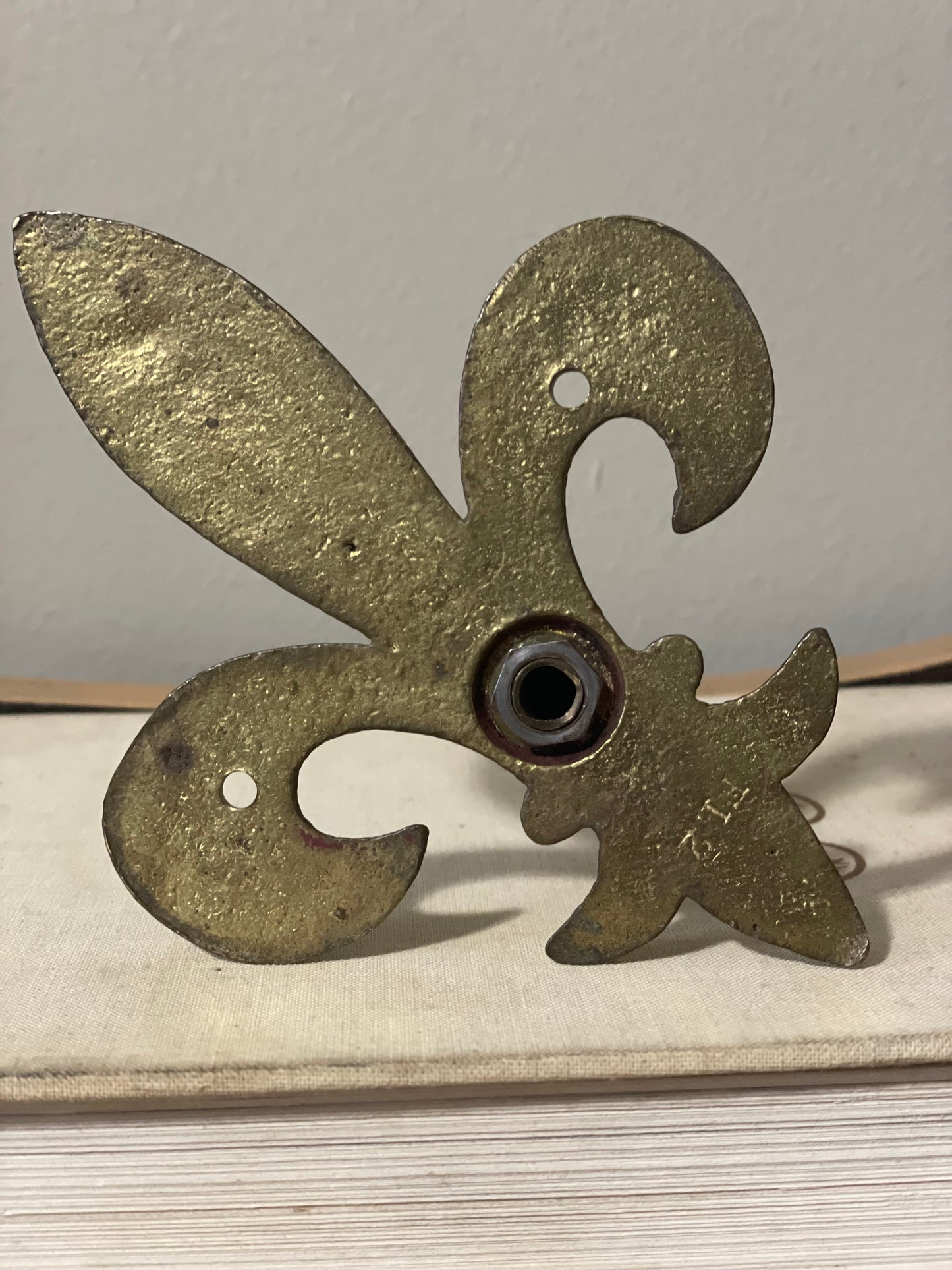 Brass Fleur De Lis Hook