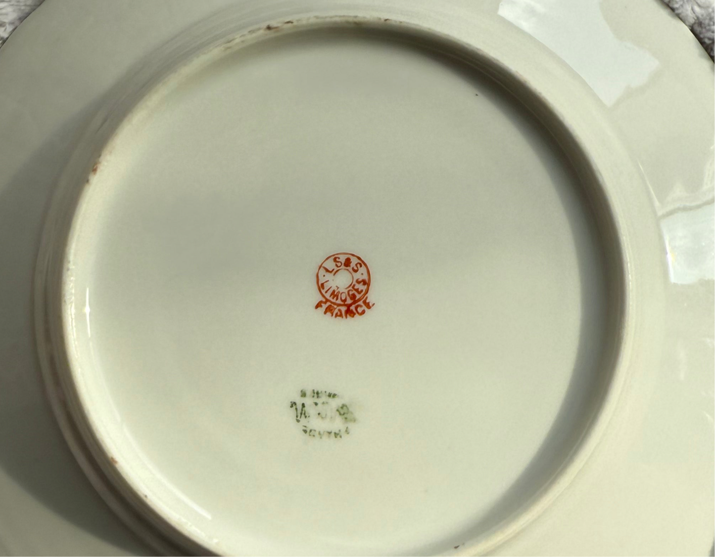 Limoges Crawfish Plate