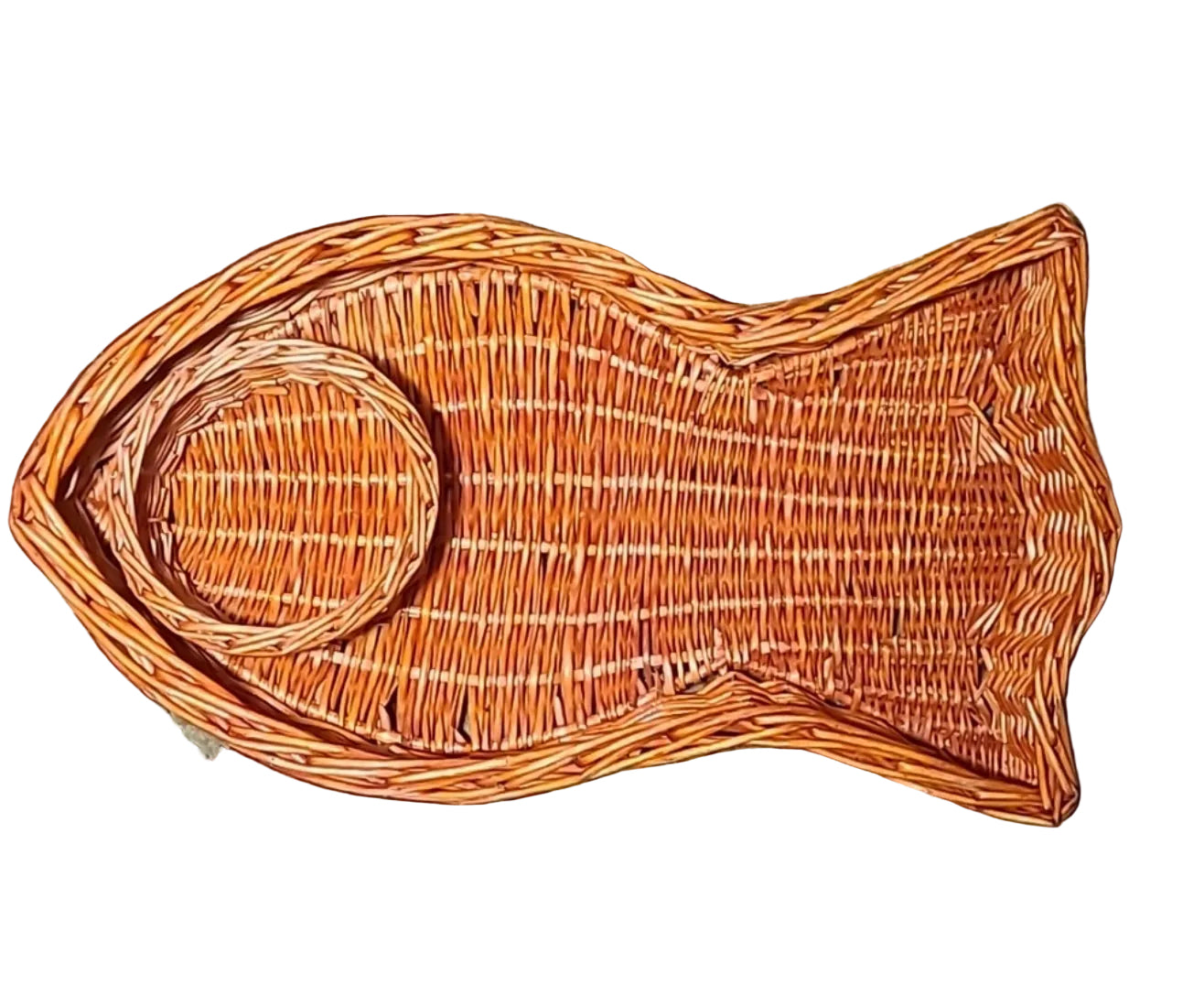 Rattan Fish Basket
