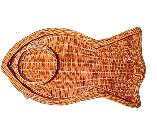 Rattan Fish Basket