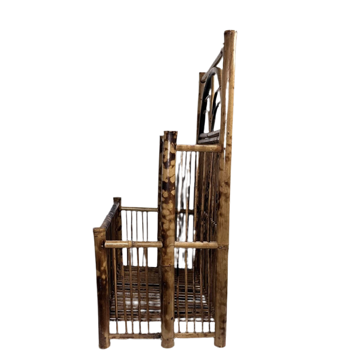 Burn Bamboo Magazine Rack