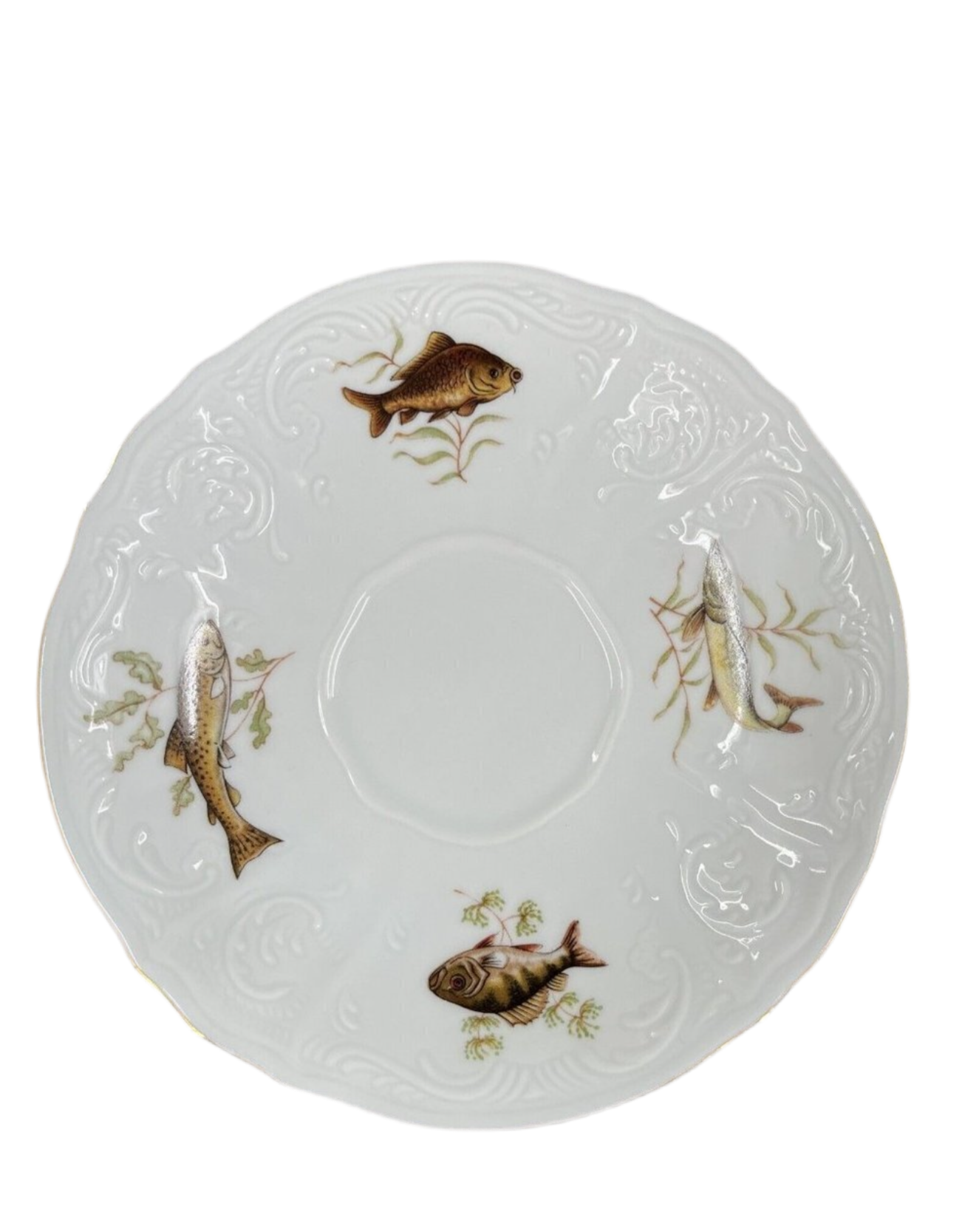 Fish Cup and Saucer