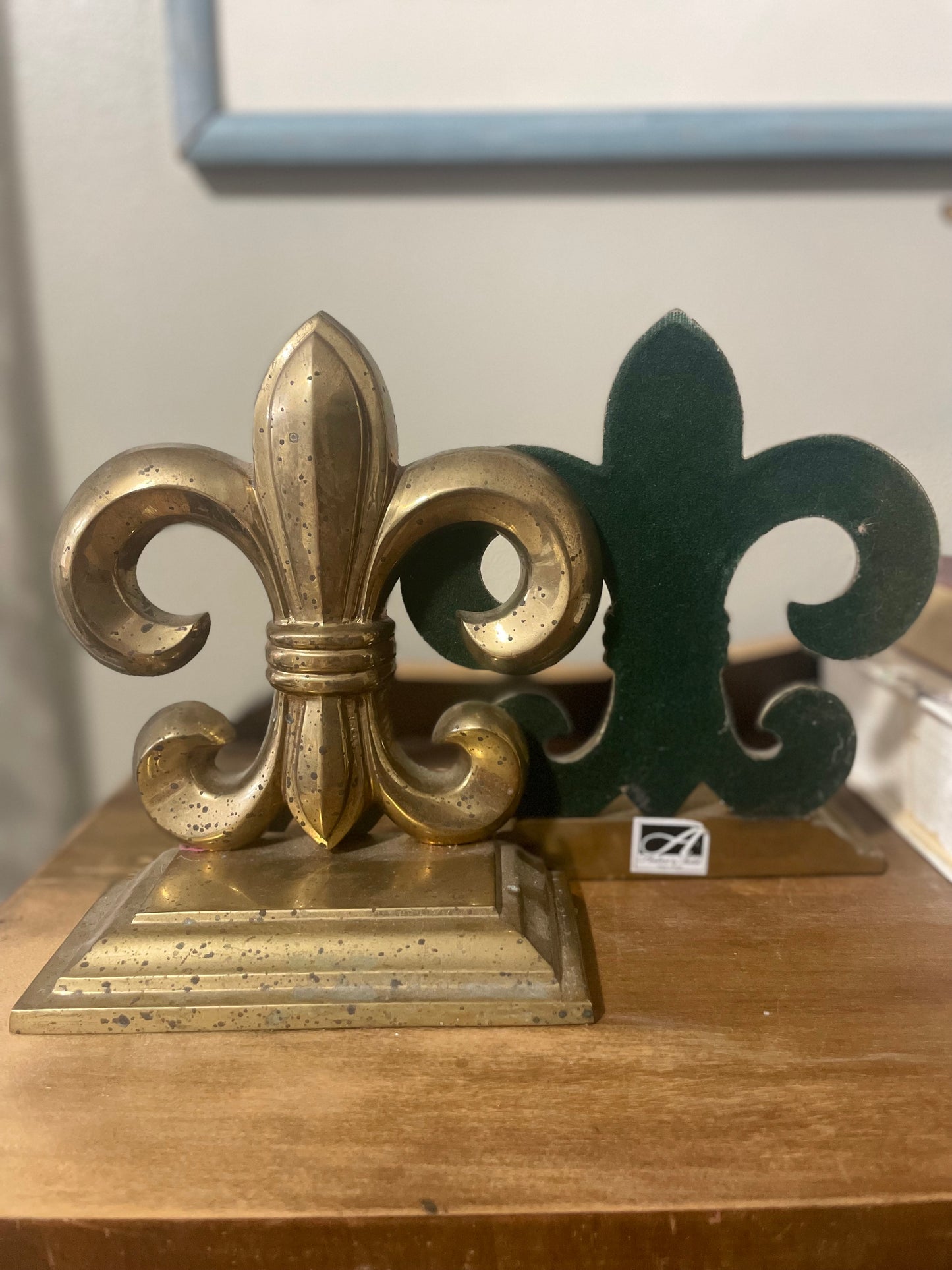 Fleur De Lis Bookends