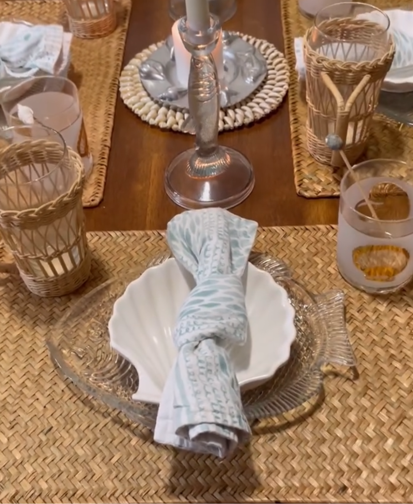 Glasbake Fish Plate
