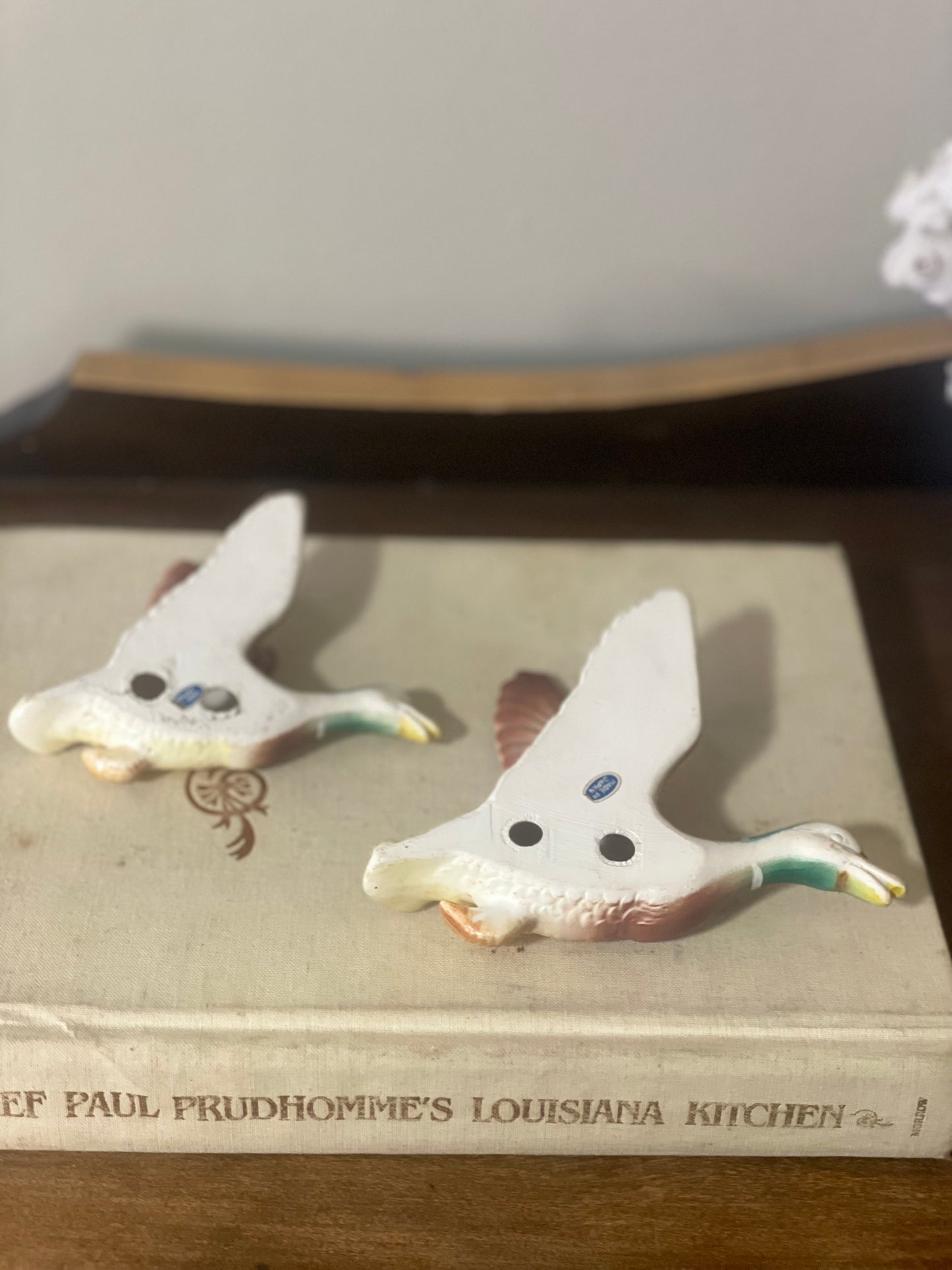 Flying Ceramic Mallards