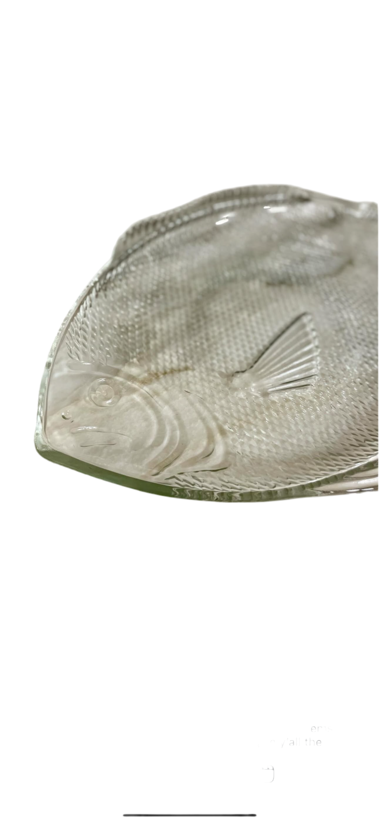 Glasbake Fish Plate