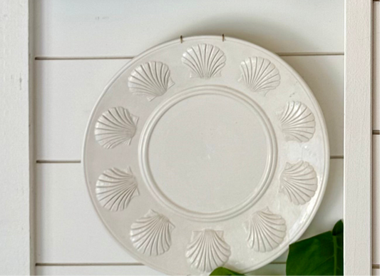 White Shell Plate