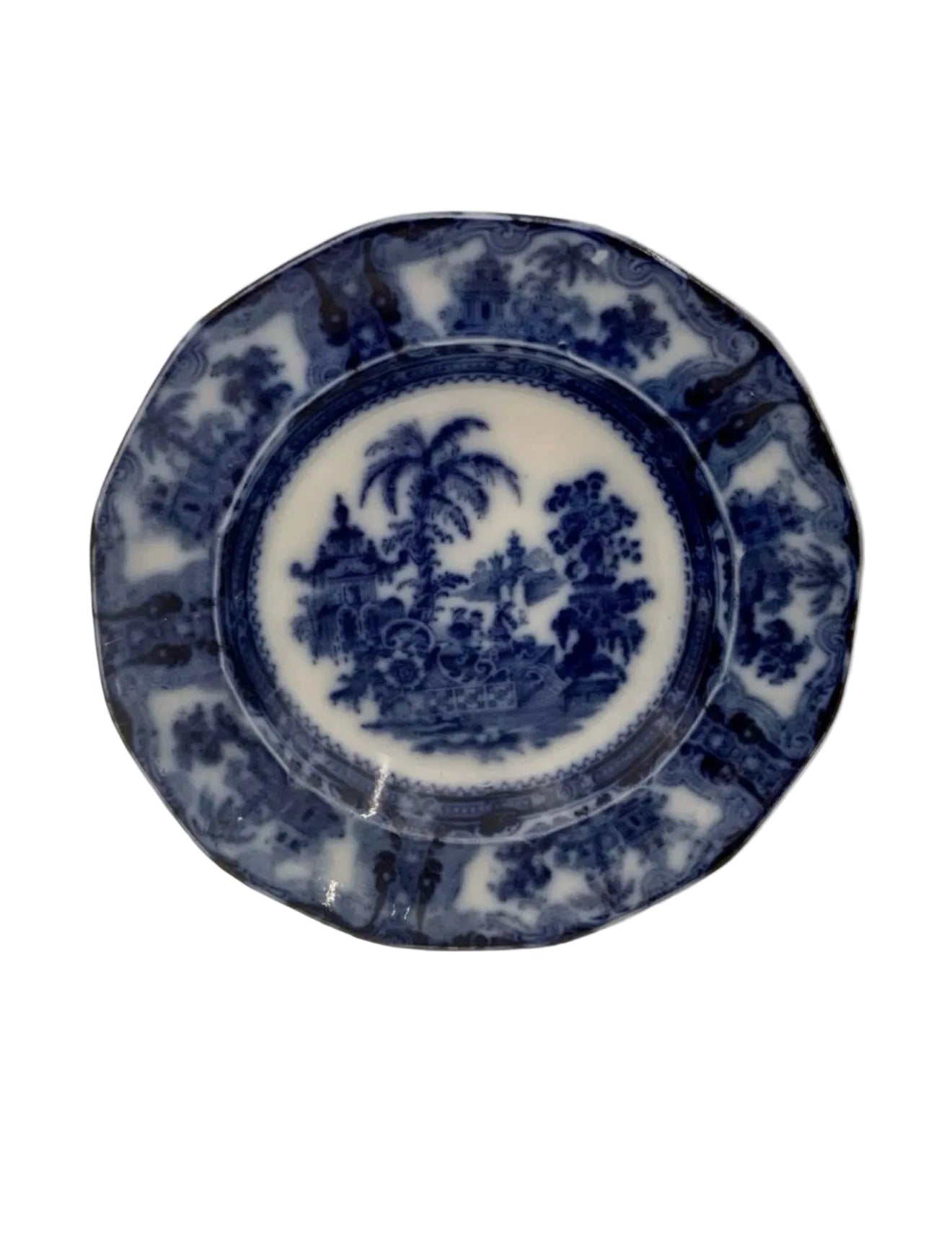 Kyber Flow Blue Serving Bowl