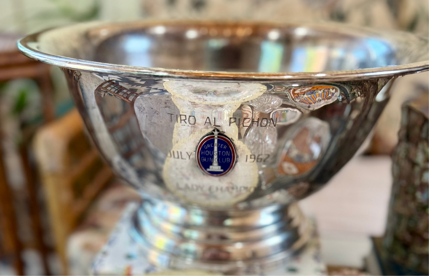 Silver Plated 'Women's Champion' Trophy Bowl