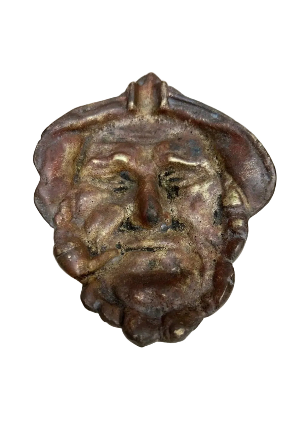 Brass Old Salt Face Tray