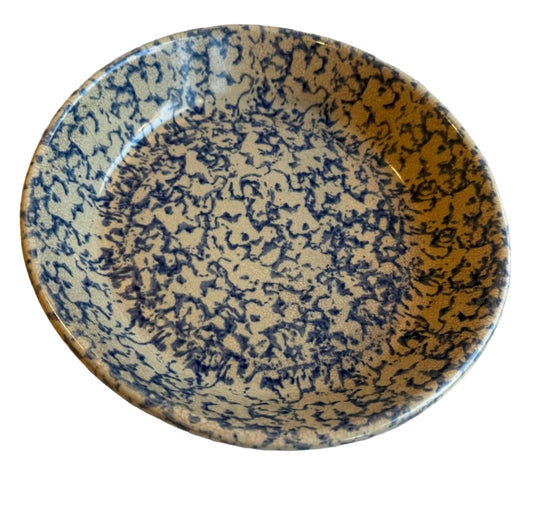 Spongeware Pie Plate