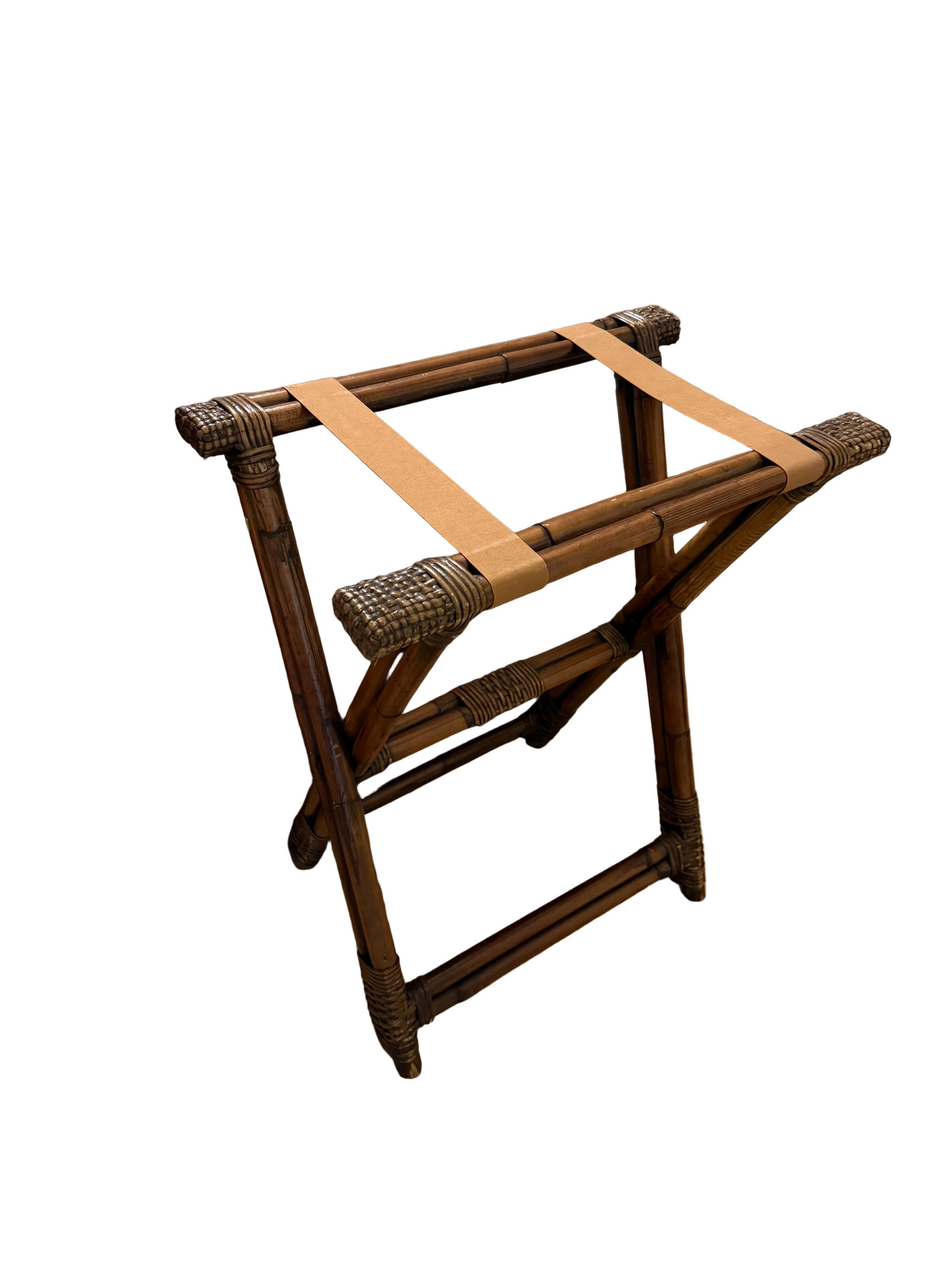Rattan Luggage Rack