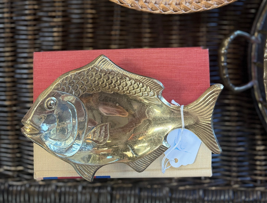 Brass Fish Dish