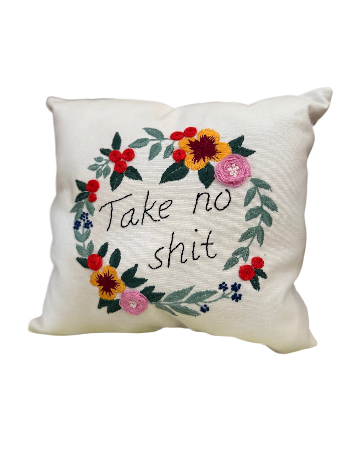 Take No Shit Pillow