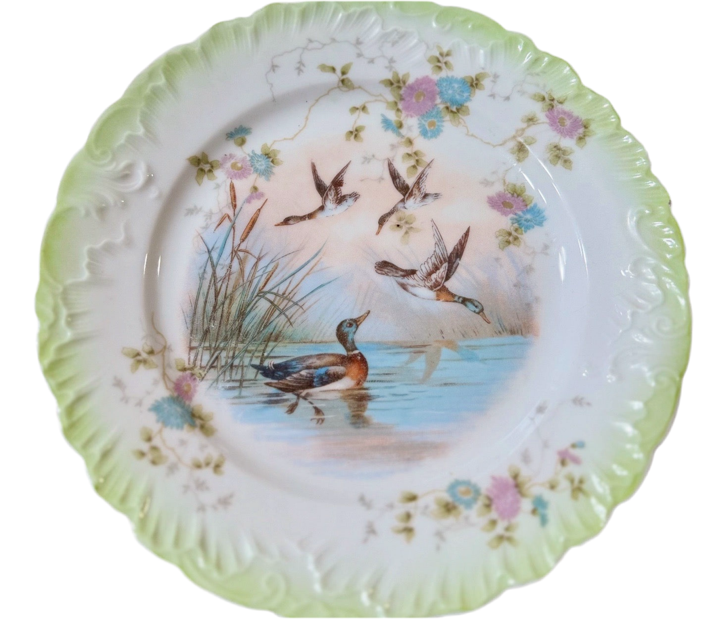 Antique Water Fowl Plates