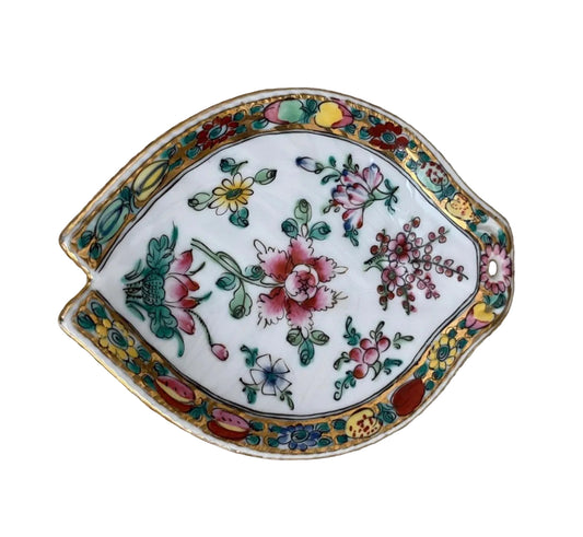 Famille Rose Fish Plate - xsmall