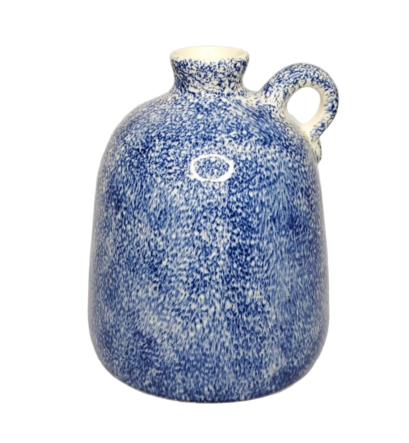 Blue Spongeware Jug