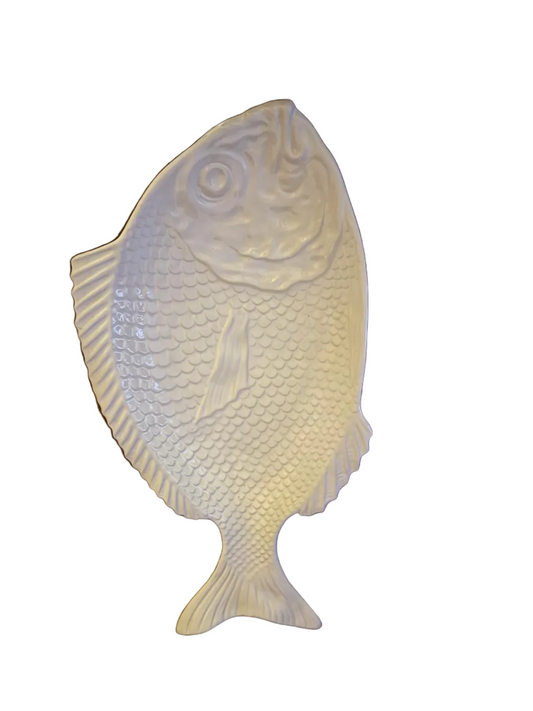 Bordallo White Fish Plate