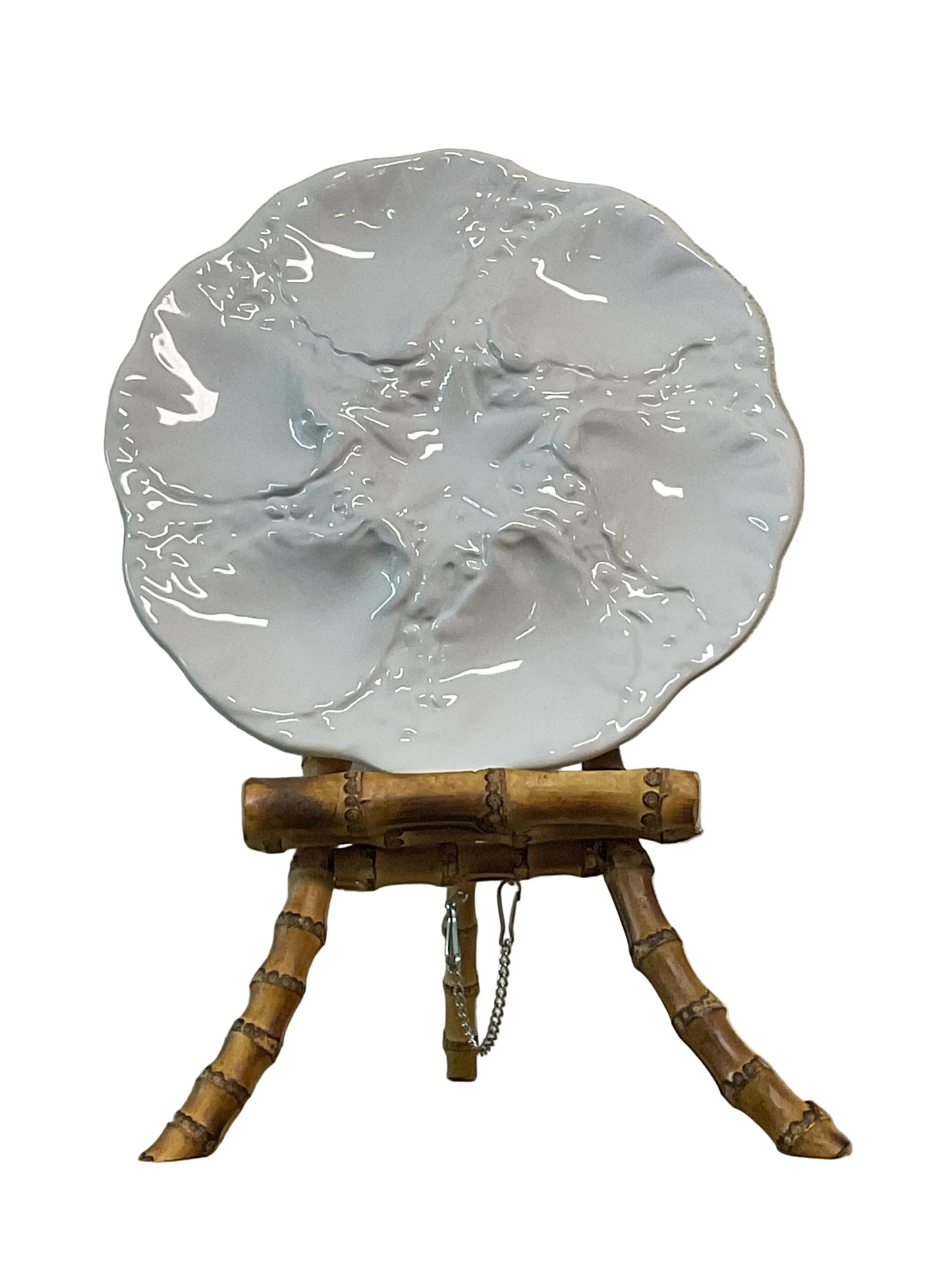 Vintage White Star Oyster Plate