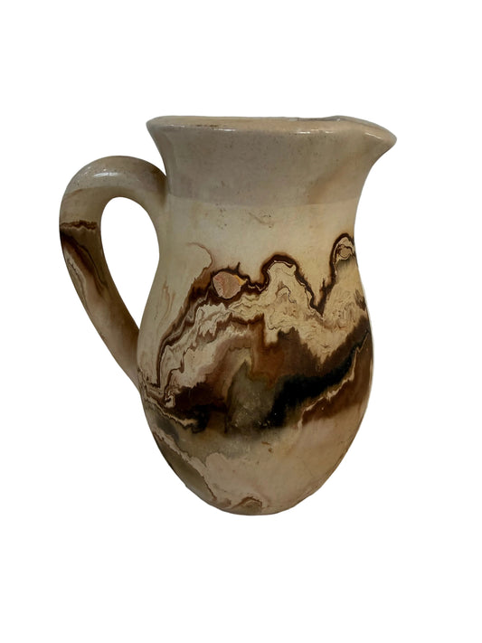 Brown Marbled Pitcher