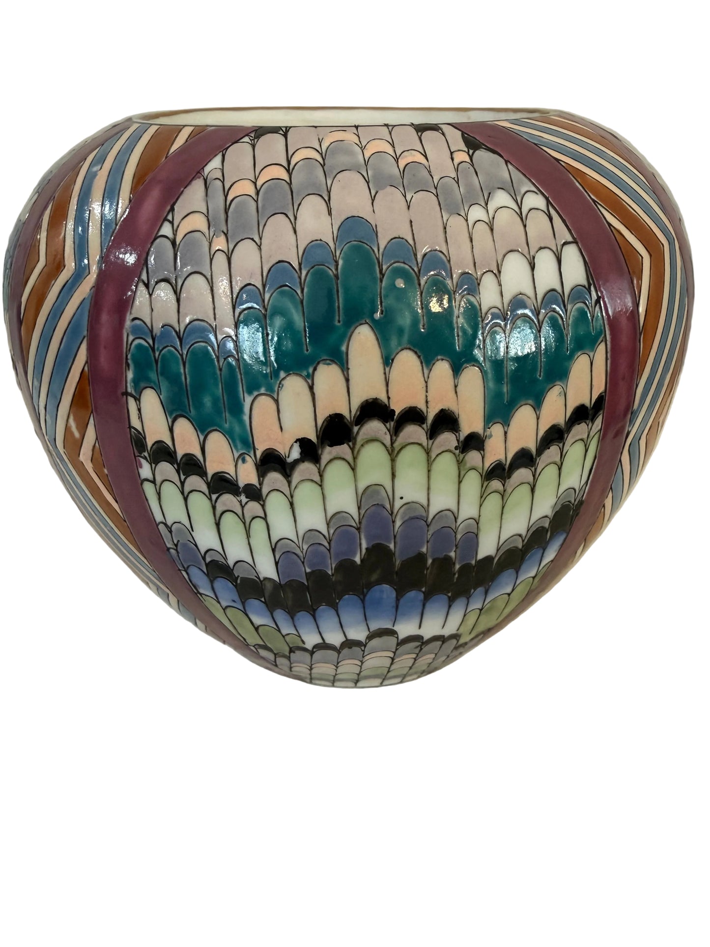 Art Nouveau Ginger Jar