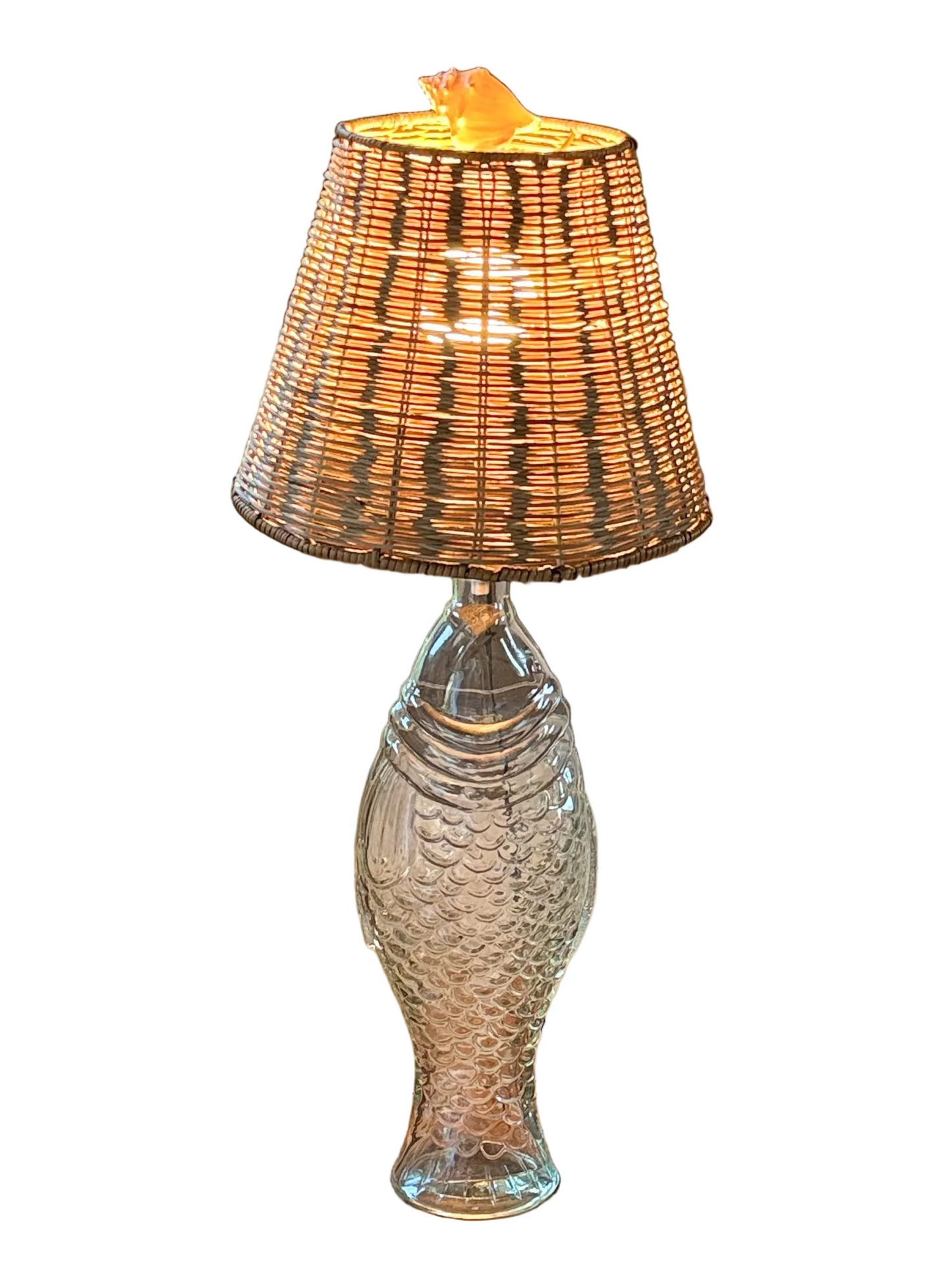 Fish Bottle Lamp