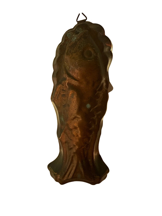 Copper Fish Mold small